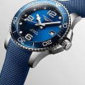 Longines Longines HydroConquest L3.780.4.96.9 женские часы синий циферблат на запястье