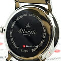 Atlantic Atlantic 65353.41.65 кварцевые мужские часы часы крупный план черный циферблата