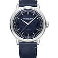 Raymond Weil Raymond Weil Millesime 2925-STC-50001  2925-STC-50001 механические мужские часы синий циферблат, браслет кожаный — вид спереди