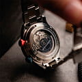Spinnaker Spinnaker Bradner SP-5111-11  - задняя крышка сталь металл корпуса, англия часы