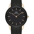 Daniel Wellington Daniel Wellington Iconic Motion DW00100425  DW00100425 кварцевые мужские часы черный циферблат, браслет силикон — вид спереди