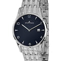 Jacques Lemans Jacques Lemans Classic 1-1852ZC  1-1852ZC кварцевые мужские часы синий циферблат, браслет нержавеющая сталь — вид спереди