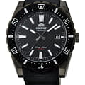 Orient Orient Diving Sports Automatic AC09001B  AC09001B кварцевые мужские часы черный циферблат, браслет кожаный — вид спереди