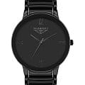 33 Element 33 Element 331405C  331405C кварцевые мужские часы черный циферблат, браслет керамика — вид спереди