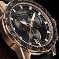 Tissot T1256173605100 мужские часы застежка крупным планом