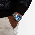 Hamilton Hamilton Khaki Aviation Pilot Day Date Auto H64635140 механические мужские часы часы крупный план синий циферблата