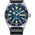 Citizen Citizen Promaster NY0129-07L  NY0129-07L механические мужские часы антрацитовый циферблат, браслет полиуретан — вид спереди