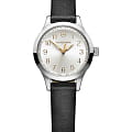 Victorinox Victorinox 241838  241838 кварцевые женские часы серебристый циферблат, браслет кожаный — вид спереди
