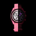 Swatch Swatch x Omega Bioceramic Moonswatch Mission to The Pink Moonphase SO33P700, swatch x omega moonwatch швейцария женские часы на браслете нейлон боковой вид