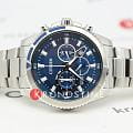 Citizen Citizen Chronograph AN8201-57L мужские часы синий циферблат на запястье