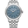 Raymond Weil Raymond Weil 2125-STS-50011  2125-STS-50011 механические женские часы голубой циферблат, браслет нержавеющая сталь — вид спереди