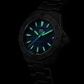 TAG Heuer TAG Heuer Aquaracer Professional 200 Solargraph WBP1182.BF0000 кварцевые мужские часы часы крупный план синий циферблата