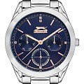 Slazenger Slazenger Multifunction SL.09.2032.4.01 кварцевые женские часы часы крупный план синий циферблата