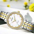 Citizen Citizen Elegance EL3104-54D,  япония женские часы на браслете нержавеющая сталь с ip-покрытием боковой вид