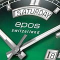 Epos 3501.142.20.93.30 мужские часы застежка крупным планом