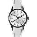 Jacques Lemans Jacques Lemans U-35J  U-35J кварцевые мужские часы серый циферблат, браслет кожа + текстиль — вид спереди