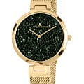 Jacques Lemans Jacques Lemans La Passion 1-2035L  1-2035L кварцевые женские часы зеленый циферблат, браслет сталь с ip покрытием — вид спереди