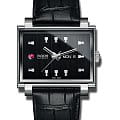Rado Rado Diamaster R33017155 Automatic R33017155 механические мужские часы черный циферблат, браслет кожаный — вид спереди