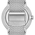 U.S. Polo Assn. U.S. Polo Assn. Fundamental USPA1023-01,  сша мужские часы на браслете нержавеющая сталь боковой вид