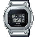 Casio Casio G-Shock GM-S5600-1DR (GM-S5600-1) GM GM-S5600-1 электронные женские часы черный циферблат, браслет полимер — вид спереди