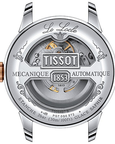 Tissot Le Locle Powermatic 80 Open Heart T006.407.22.033.02