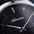 Adriatica Adriatica Classic A1295.5214Q,  швейцария мужские часы на браслете кожаный боковой вид