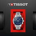 Tissot Tissot PRC 200 Chronograph T114.417.11.047.00 мужские часы синий циферблат на запястье