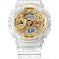 Casio GMA-S110SG-7AER женские часы застежка крупным планом