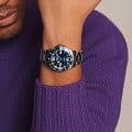 Longines L37414966 мужские часы застежка крупным планом