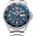 Orient Orient Mako Kamasu RA-AA0818L  RA-AA0818L механические мужские часы синий циферблат, браслет нержавеющая сталь — вид спереди
