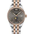 Certina Certina DS-8 Lady Moon Phase C033.257.22.088.00 DS 8 C0332572208800 кварцевые женские часы коричневый циферблат, браслет сталь c pvd покрытием — вид спереди