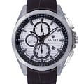 Wainer Wainer Classic WA.19400-A  WA.19400-A кварцевые мужские часы белый циферблат, браслет кожаный — вид спереди