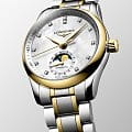 Longines Longines Master Collection L2.409.5.87.7, master collection швейцария женские часы на браслете нержавеющая сталь и 18 каратное розовое золото боковой вид