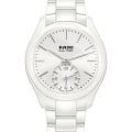 Rado Rado Hyperchrome R32113102  R32113102 кварцевые мужские часы белый циферблат, браслет высокотехнологичная керамика — вид спереди