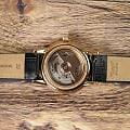 Aviator Aviator Douglas Day-Date V.3.35.2.275.4 механические мужские часы часы крупный план черный циферблата
