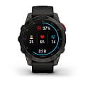Garmin Garmin Epix (Gen 2) 010-02582-11 электронные мужские часы часы крупный план  циферблата