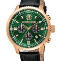 Roberto Cavalli Roberto Cavalli Stile RC5G127L0035  RC5G127L0035 кварцевые мужские часы зеленый циферблат, браслет кожаный — вид спереди