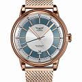 Aviator Aviator Douglas DC-3 V.3.32.2.272.5  V.3.32.2.272.5 механические мужские часы серебристый циферблат, браслет нержавеющая сталь с pvd-покрытием — вид спереди