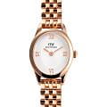 Daniel Wellington Daniel Wellington Ophelia Mini Rose Gold DW00100805  DW00100805 кварцевые женские часы белый циферблат, браслет нержавеющая сталь с pvd-покрытием — вид спереди