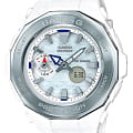 Casio Casio Baby-G BGA-225-7A  BGA-225-7A кварцевые женские часы белый циферблат, браслет пластик — вид спереди