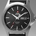 Swiss Military by Chrono Swiss Military by Chrono Day Date SMP36040.19  - задняя крышка металл сталь корпуса, швейцария часы