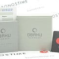 Obaku Obaku V197GXVLML кварцевые мужские часы часы крупный план синий циферблата