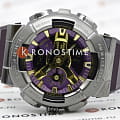Casio Casio G-Shock GM-110CL-6ADR (GM-110CL-6A) электронные мужские часы часы крупный план фиолетовый циферблата