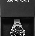Jacques Lemans Jacques Lemans Sport 1-2089E,  австрия мужские часы на браслете нержавеющая сталь боковой вид