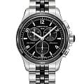Certina Certina DS First C030.217.11.057.00 DS First C0302171105700 кварцевые женские часы черный циферблат, браслет нержавеющая сталь — вид спереди