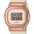 Casio Casio G-Shock GM-S5600UPG-4ER GM GM-S5600UPG-4ER электронные женские часы бежевый циферблат, браслет пластик — вид спереди