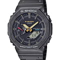 Casio Casio G-Shock GM-B2100VF-1A GM GM-B2100VF-1AER электронные мужские часы черный циферблат, браслет сталь с ip покрытием — вид спереди