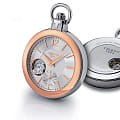 Tissot Tissot Pocket Mechanical Skeleton T853.405.29.037.01, t-pocket швейцария мужские часы на браслете не выбрано боковой вид