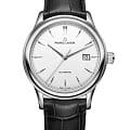 Maurice Lacroix Maurice Lacroix Les Classiques LC6098-SS001-130-1  LC6098-SS001-130-1 механические мужские часы  циферблат, браслет кожаный — вид спереди
