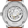 Fossil Fossil Heritage ME3263 механические мужские часы часы крупный план синий циферблата
